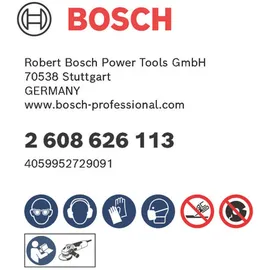 Bosch Trennscheibe 125 x 1 x 22,23 mm gerade 100 Stk.
