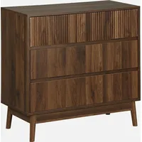 sweeek - Sideboard - Dunkles Holz - Braun