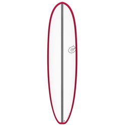 TORQ Wellenreiter Surfboard TORQ Epoxy TET CS 7.4 V+ Fun Carbon Rot, Torq-Surfboard, (Board)