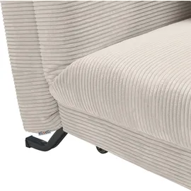 Ell + Ell Schlafsofa Polyester 2-Sitzer Beige