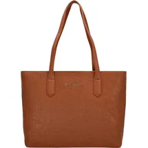 Valentino Pansy Shopper Kunstleder Brown