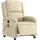 vidaXL Massagesessel Elektrisch Polyester 86,5 x 99,5 x 0 cm Beige