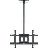 ONKRON Deckenhalterung 32"-80", 68 kg, neigbar-drehbar, schwarz