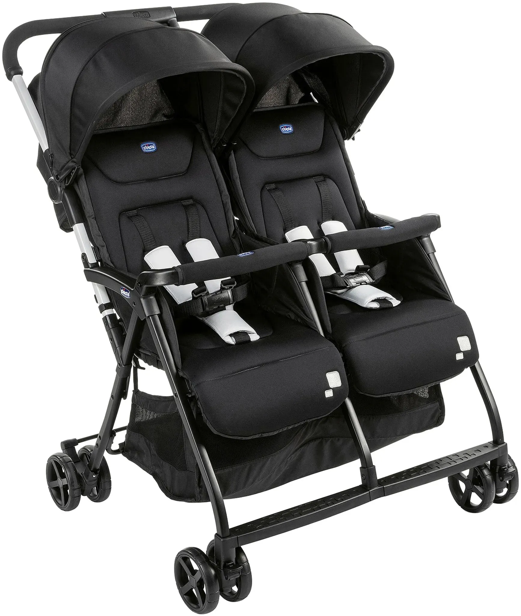 Chicco Zwillingsbuggy Ohlalà Twin, schwarz