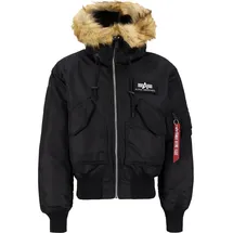 Alpha Industries 45P Custom Jacke - Black / Reflective - 3XL