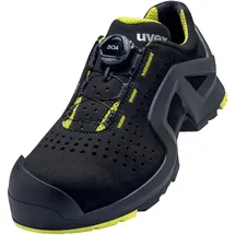 Uvex 1 support BOA S1P ESD, Halbschuhe schwarz, gelb Weite 11 39 - - 39