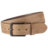 CAMEL ACTIVE Gürtel aus Nubukleder Grau L