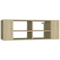 VidaXL TV-Wandschrank Sonoma-Eiche 102x35x35 cm Holzwerkstoff