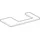Geberit One 90x3x47cm, lava/lackiert ma, Ausschn re