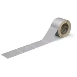 Wago 210-704 Etiketten, für TP-Drucker, permanent klebend, silberfarben 210704