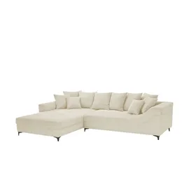 bobb Eckcouch beige 3-Sitzer