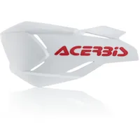 Acerbis X-Factory Handprotektoren weiss-rot