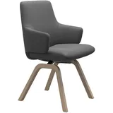 Stressless Stressless® Polsterstuhl »Laurel«, Leder BATICK, Vollholz, grau (grey batick walnuss)