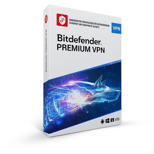 Bitdefender Premium VPN, 10 Geräte - 1 Jahr, Download
