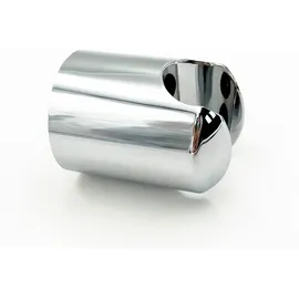 ADOB Wandhalterung Handbrausehalter Brausehalter starr verchromt für Dusche und Badewanne, 40420