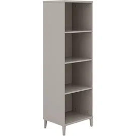 yuny by paidi Standregal YUNY BY PAIDI "BROTHER STU mit 4 offenen Fächern", grau (taupe), B:48,3cm H:155,1cm T:38cm, Holzwerkstoff, Regale, Standregal, stabiles und langlebiges Regal, geprüfte Qualität