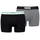 Puma MEN EVERYDAY PLACED LOGO BOXERS 2P mint jelly / grau melange M 2er Pack
