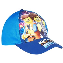 LEGO® Baseball Cap LEGO® MOVIE Baseball Cap Mütze Jungen + Mädchen Schirmmütze Kinder Sonnenschutz Schule Kita Gr.52 + 54 blau 52