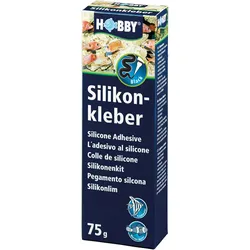 HOBBY Silikonkleber schwarz Aquarienpflege 75 Gramm