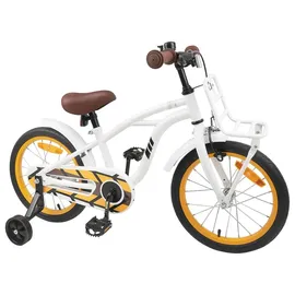 vidaXL Kinderfahrrad 16 Zoll Farbe weiß