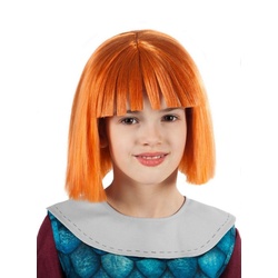 Maskworld Kostüm-Perücke Wickie Perücke für Kinder, Der markante Haarschnitt des kleinen Wikingers – original lizenziert! orange