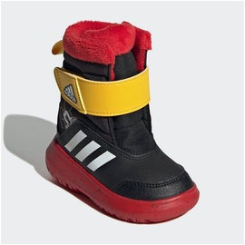 adidas Unisex Baby Winterplay Mickey I Shoes-High (Non-Football), Core Black/FTWR White/Better Scarlet, 21 EU - 21 EU