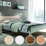 Hasena Top-Line Bett Advance Cantu/Orva 140x200 cm / Buche weiss lasiert, lackiert