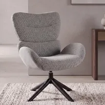 MCW Loungestuhl MCW-Q53 Chenille 420 g/m2 0 x 0 x 0 cm Dunkelgrau
