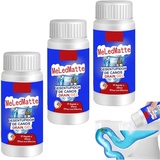 Leistungsstarkes Rohrbaggermittel, Meledmatte WC-Rohrreiniger, Haushaltsabflussverstopfungsentferner, Pulver, komplettes Rohrleitungsmittel, für Küchenspüle, Pipeline-Reinigungswerkzeug (3 Stück)
