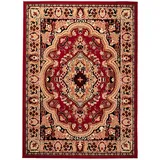 Tapiso Teppich, Beige, Rot, Textil, 200x300 cm, Teppiche & Böden, Teppiche