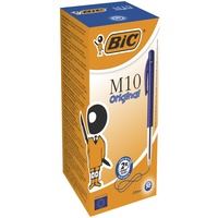 BIC M10 Clic Blau Clip-on-Einziehkugelschreiber Medium