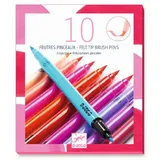 Djeco Farben: 10 Filzstifte Rosa