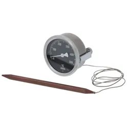 Thermometer 0-500°C für GGF Pizzaofen Temperaturanzeige Zeigerthermometer D60