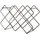 Present Time Weinregal 40,5 x 27,5 x 15,5 cm Schwarz