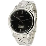 MARQUIS Herren Funkuhr  ( deutsches Funkwerk )  Edelstahl Armbanduhr 964.6222