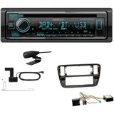 Kenwood KDC-BT760DAB Autoradio DAB+ CD Bluetooth für Volkswagen VW Up 2011-2016