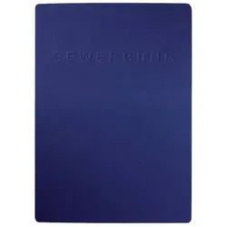 Bewerbungsmappe Shift blau 3-teilig