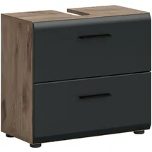 xonox.home Waschbeckenunterschrank 60 x 55 cm Holzfarben