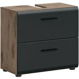 xonox.home Waschbeckenunterschrank 60 x 55 cm Holzfarben
