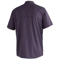 Maier Sports Mats S/s Kurzarmhemd - Grey Check -