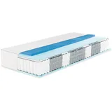 f.a.n. 7-Zonen Boxspring-Matratze mit integrierter Thermogel-Auflage (H4, 90 X 200 CM)