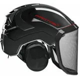 Pfanner Protos Integral Forest Forsthelm G16 F39 alle 24 Farben Forst Schutzhelm - schwarz
