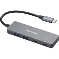 Sandberg USB-C to 2xUSB-A - 2xUSB-C Hub