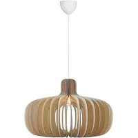 Nordlux Hazo 1-flg. 65,5 cm skandinavisch Holz braun