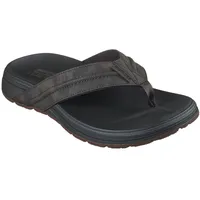 SKECHERS Sandalen PATINO in Braun | Gr.: 42