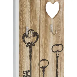 Myflair Schlüsselkasten Saltrass 30 x 4 x 24 cm Weiß