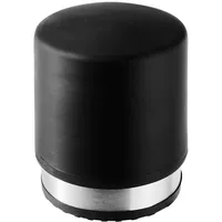 Alco Türstopper Edelstahl Ø 85mm schwarz, 8.5x10x8.5 cm