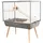 Zolux Käfig Neo Silta 77,5 x 47,5 x 87,5 cm grau