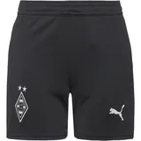 Puma Borussia Mönchengladbach Shorts 2025/26 schwarz/weiß Kinder Gr. 152