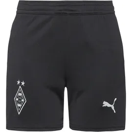 Puma Borussia Mönchengladbach Shorts 2025/26 schwarz/weiß Kinder Gr. 152